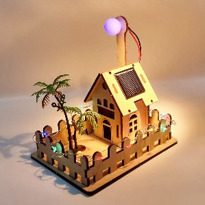 (CH-21)가로등 &amp; 울타리집 만들기 DIY 키트