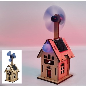 (CH-19)태양광 풍차 &amp; LED등 집 만들기 DIY키트